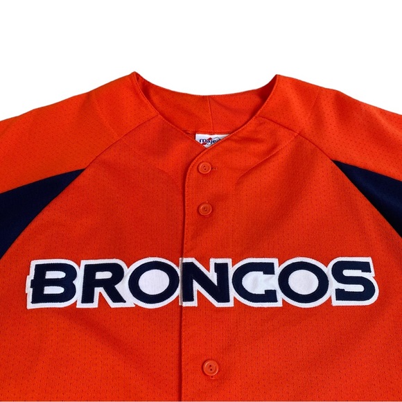 Majestic Athletic NFL Denver Broncos Baseball Jersey - Picture 2 of 8
